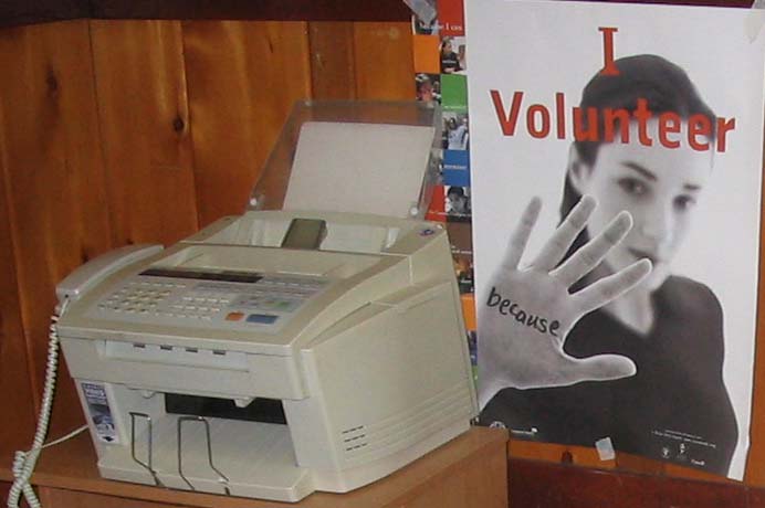 The fax machine