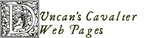 Duncan's Cavalier Web Pages